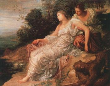 George Frederick Watts : Ariadne on the Island of Naxos